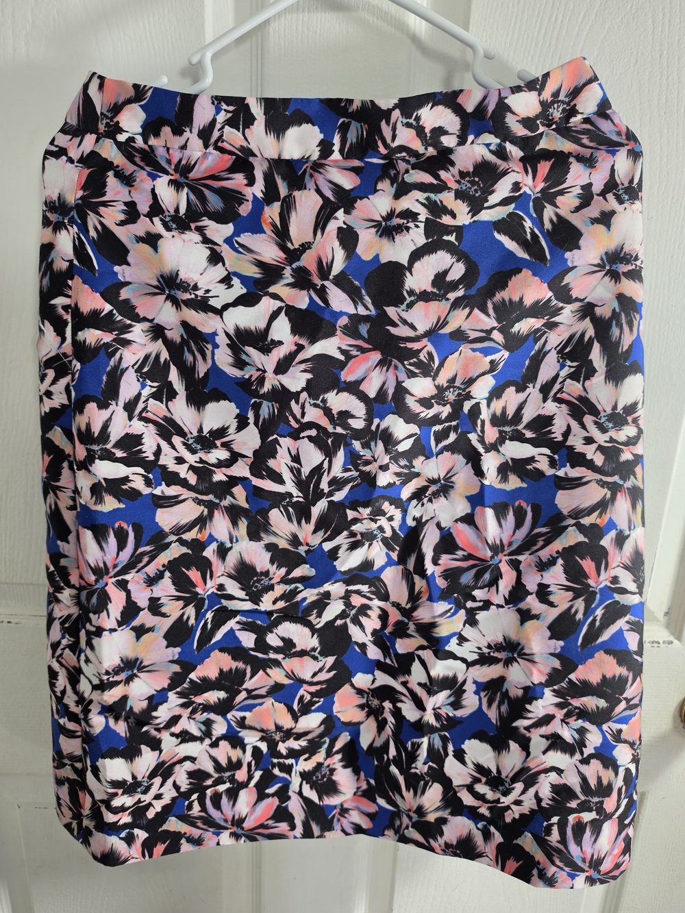 J. Crew Hibiscus Floral Print Skirt Midi A-Line Knee Length Size 10
